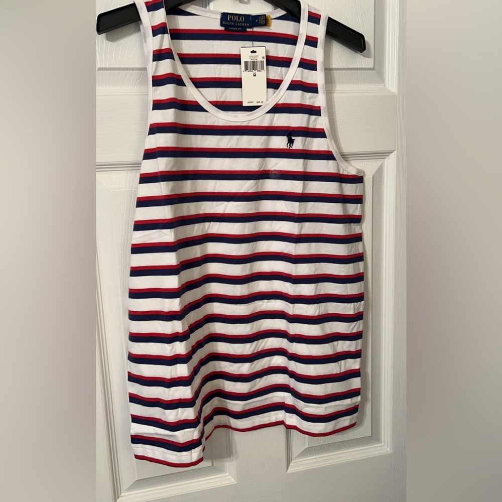 Polo mens medium size tank top